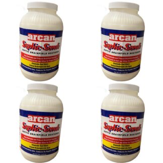 Arcan Septic-Scrub Drainfield Restorer Case (4 x 9 lbs. Bottles/case)