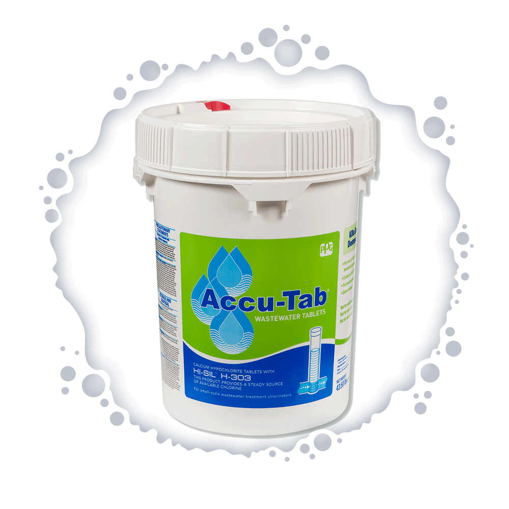 Septic Chlorine Tablets | 6 Tablet Pail For Aerobic Septic Systems - Not For Pools