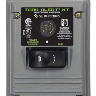 alarm, indoor, outdoor, Tank Alert, tank alarm, sje rhombus alarm, auto reset, septic alarm