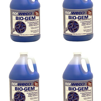 norweco, bacteria, grease buster, FOG, fats oils grease, bio gem, septic, treatment, maintenance, prevention