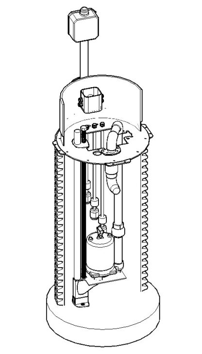 PillarLIFT (PL-S) Sewer Lift System (3/4 HP Sewage Pump) - Image 2